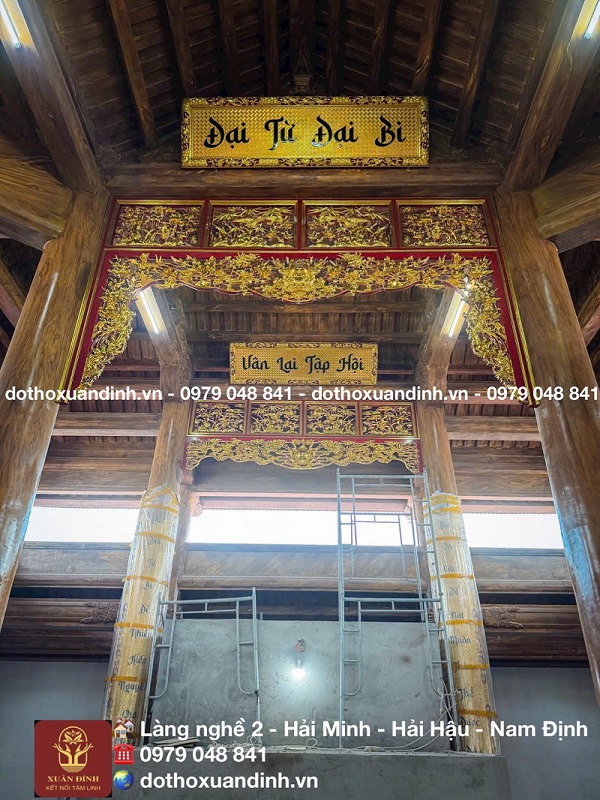 chùa tại đảo trường sa