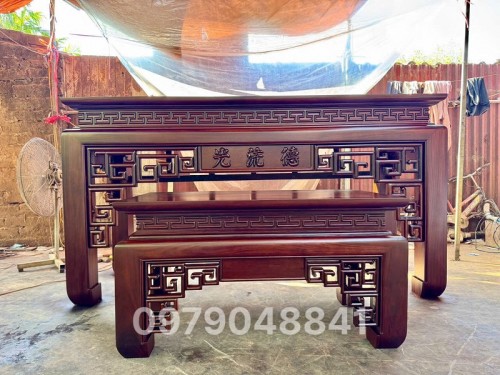 ĐỒ THỜ XUÂN ĐÍNH XIN GIỚI THIỆU MẪU BÀN THỜ GIA TIÊN GỖ TỰ NHIÊN CAO CẤP, BỀN ĐẸP, CHẤT LƯỢNG NHẤT HIỆN NAY 