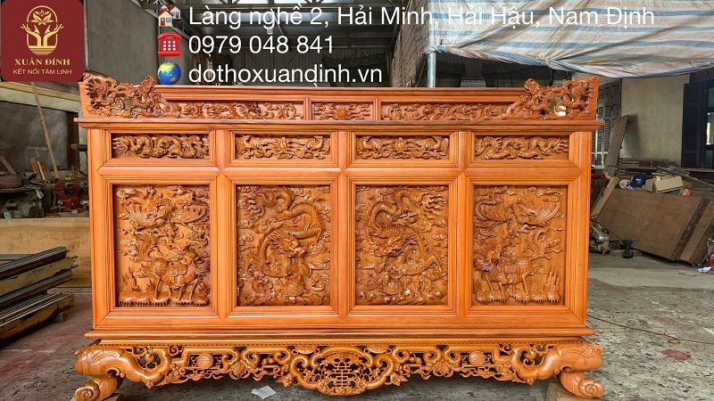 bàn thờ tứ linh