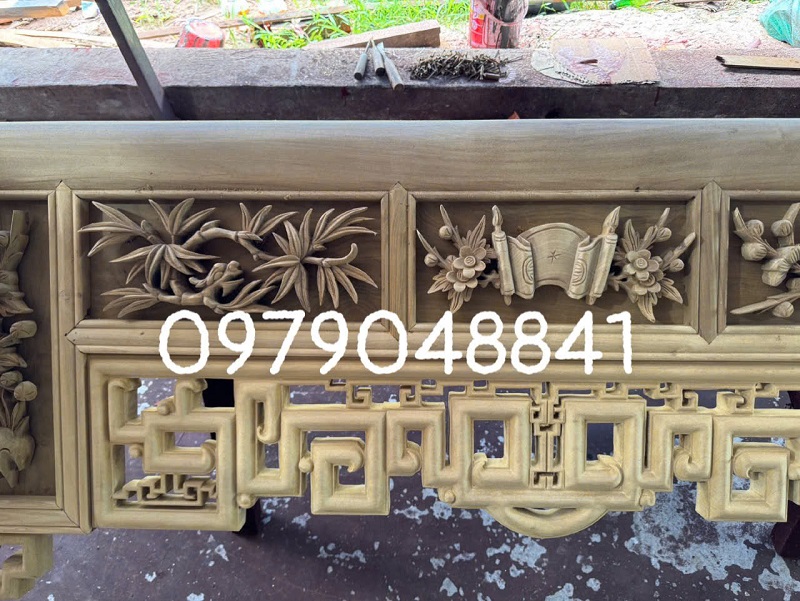 chi tiết bàn ô xa