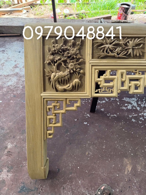 chi tiết bàn ô xa