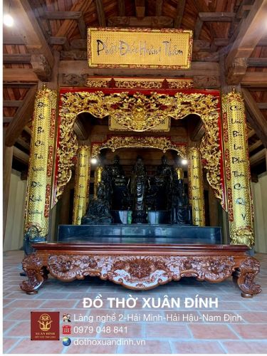  HOÀN THIỆN LẮP ĐẶT NỘI THẤT ĐỒ THỜ TẠI CHÙA TRÊN ĐẢO TRƯỜNG SA ĐỢT 1 