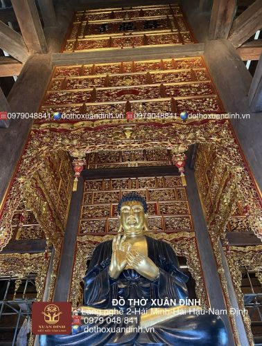 LẮP ĐẶT CỬA VÕNG SIÊU KHỦNG TẠI CHÙA VÀNG - NINH BÌNH