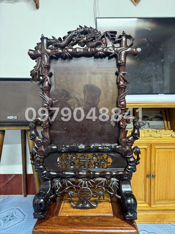 khung ảnh gỗ trắc