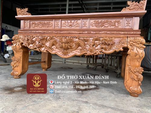 MẪU SẬP THỜ TỨ LINH GỖ CAO CẤP CHẤT LƯỢNG CHUẨN PHONG THUỶ NHẤT HIỆN NAY