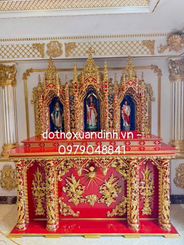 MẪU TOÀ THỜ CÔNG GIÁO ĐẸP CHO MỌI GIA ĐÌNH TẠI NAM ĐỊNH