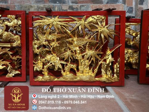 CÔNG ĐOẠN SƠN LÓT TẠI XƯỞNG SẢN XUẤT ĐỒ THỜ XUÂN ĐÍNH 